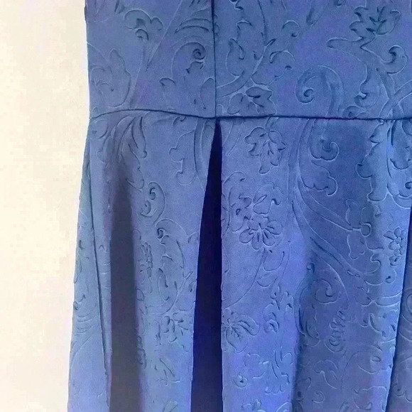 Green Envelope textured A line dress size L - Picture 4 of 9